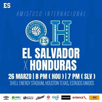 El Salvador y Honduras se traslada a Houston, Texas. (