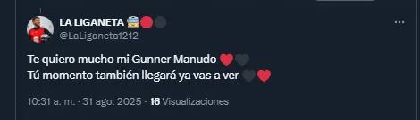 Aficionados de Alajuelense para Elián Quesada