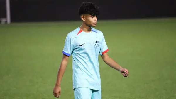 Alfredo Rodríguez es uno de los jugadores de la cantera del Barcelona con mucha proyección.