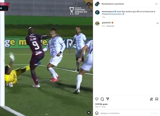 Y por supuesto no faltó el video del gol en cuestión. (Instagram)