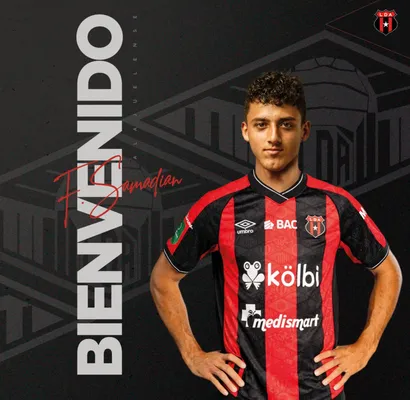"Le damos la bienvenida al defensor Farbod Samadian. ¡Éxitos León!", escribió Alajuelense en su presentación. (