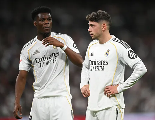 Aurelien Tchouaméni y Federico Valverde recibieron un castigo sin precedentes (Getty Images).