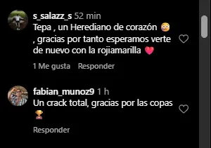 Hinchas de Herediano en las redes sociales 