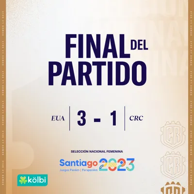 Costa Rica perdió 3-1 contra Estados Unidos.