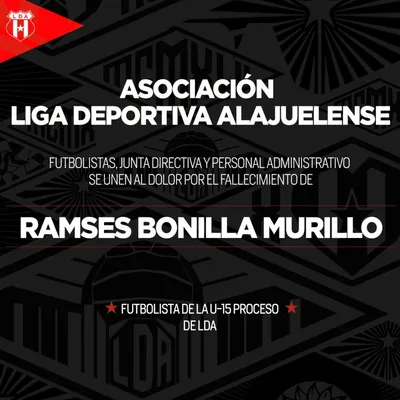 El comunicado de Alajuelense.