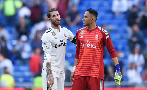 Keylor Navas y Sergio Ramos eran una garantía para la zaga merengue (Getty Images).