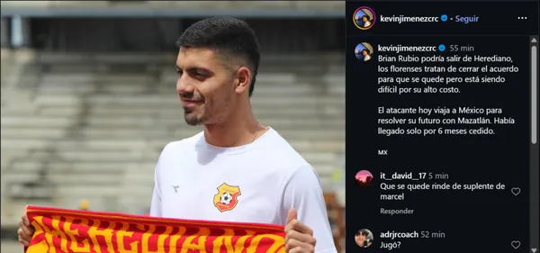 Brian Rubio podría regresar a México. (