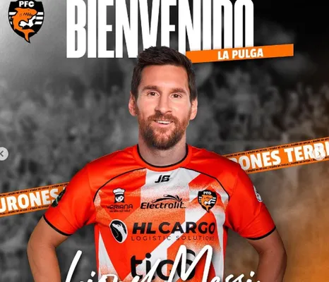 El Puntarenas FC "fichó" a Lionel Messi