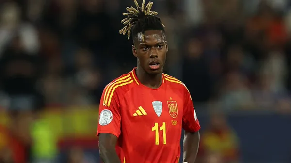 Nico Williams no es titular en la final del mundo ante Argentina (Getty).