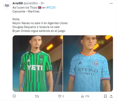 La última novedad de Keylor Navas en el FC25.