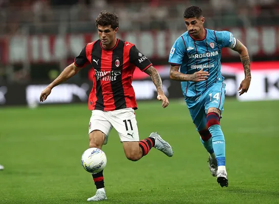 El extremo izquierdo de 27 años es una de las figuras del Milan (Getty Images).