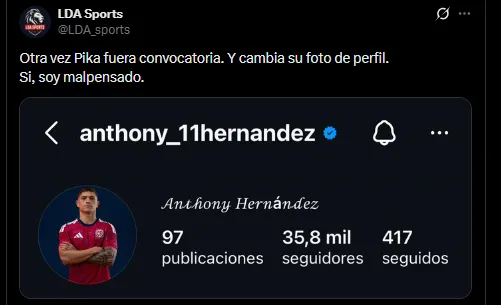 Aficionados de Alajuelense en redes sociales