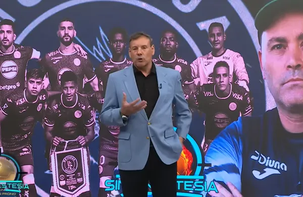 Carlos Prono durante la emisión de Sin Anestesia