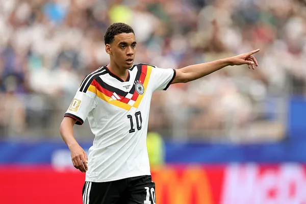Musiala sale del XI titular de Alemania para el duelo ante Paraguay (Getty Images).