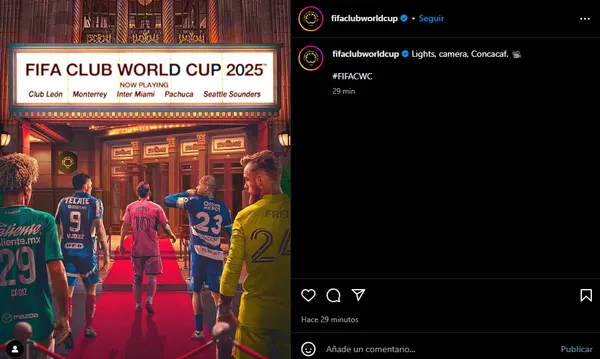 Copa Mundial de Clubes 2025 - Instagram