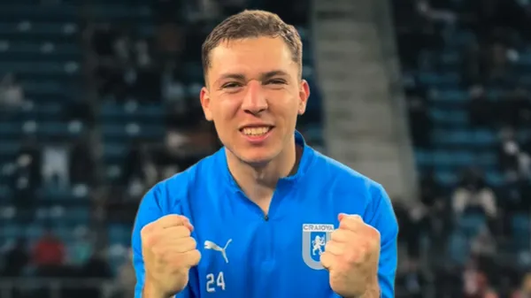 Carlos Mora se reinventó en Europa (U. Craiova).