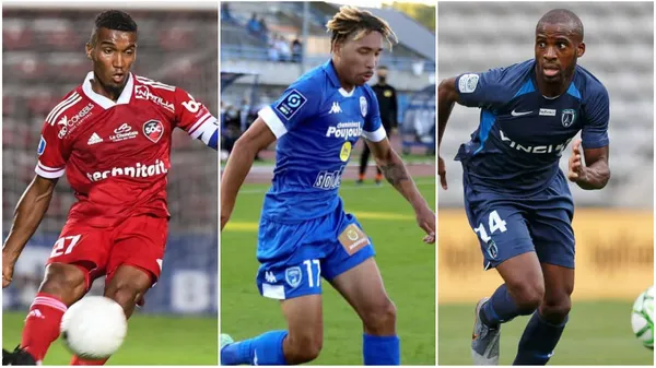 Jonathan Mexique, Samuel Renel y Cyril Mandouki.