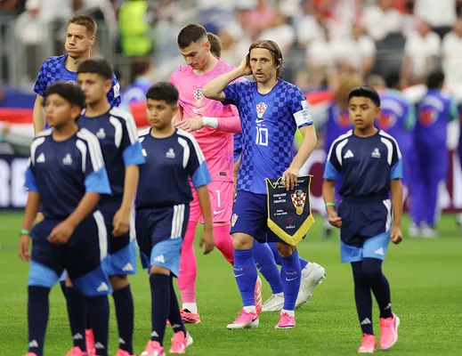 El equipo de Luka Modric arrancó con el pie izquierdo en el Grupo L (Getty Images).