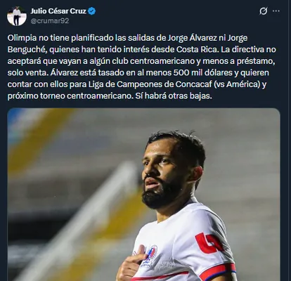 Jorge Álvarez - Olimpia 