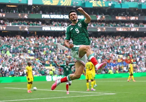 Raúl Jiménez gritó su primer gol en un Mundial en la inauguración de Norteamérica 2026 (Getty Images).