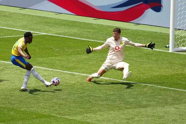 Kobel está mostrando un nivel alto en el arco de Suiza (Getty Images).