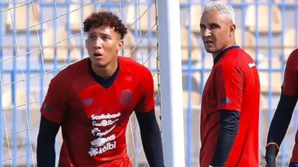 Patrick Sequeria y Keylor Navas en la Selección de Costa Rica 