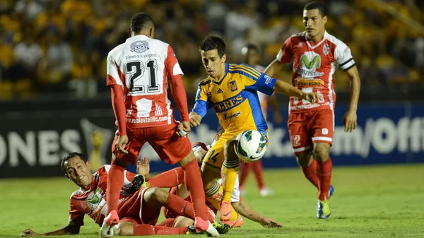 Real Estelí disputó cuatro partidos contra equipos mexicanos, pero solo pudo ganarle a uno: fue a Club América, por 2-1, en la primera ronda de la Concachampions 2024. (