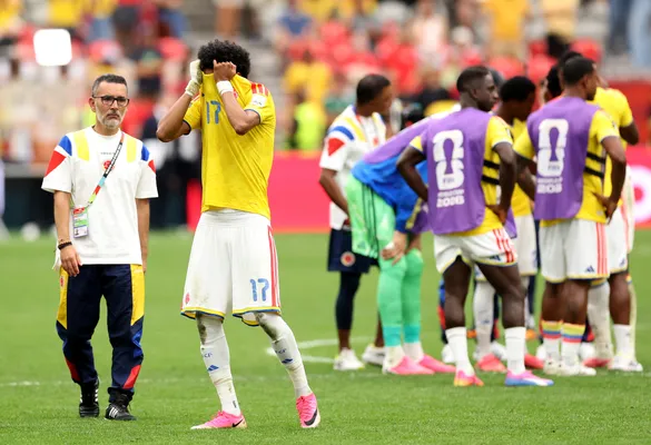 Colombio lo dio todo, pero no pudo doblegar la resistencia helvética (Getty Images).