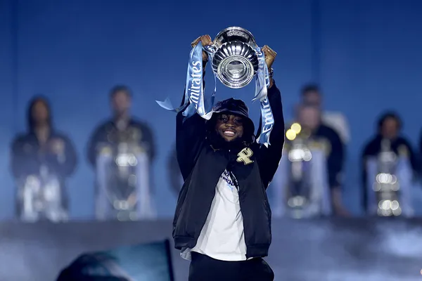 Antoine Semenyo, extremo del Manchester City, es una de las principales figuras del equipo (Getty Images)