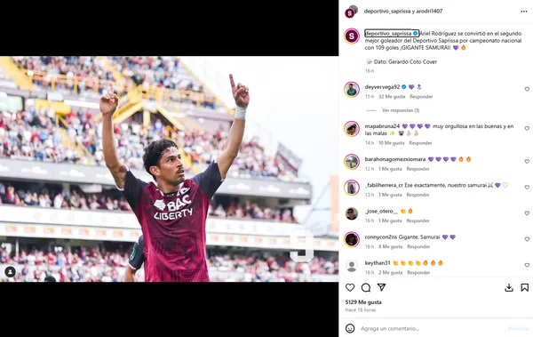 El récord de Ariel Rodríguez. (Instagram)