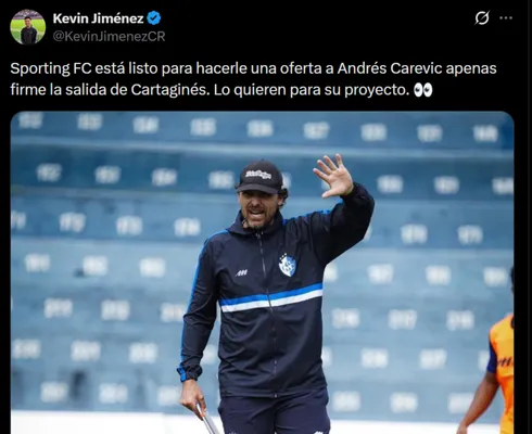 Andrés Carevic es buscado por Sporting. (