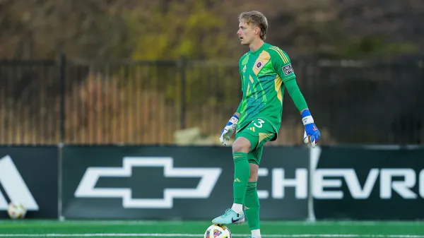 JD Gunn en la MLS Next Pro. (