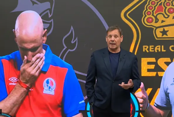 Carlos Prono durante la emisión del programa Sin Anestesia