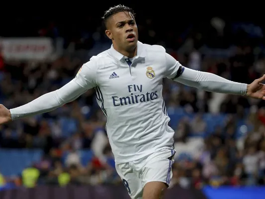 Mariano Díaz en el Real Madrid. (