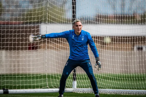Keylor Navas con el Nottingham Forest