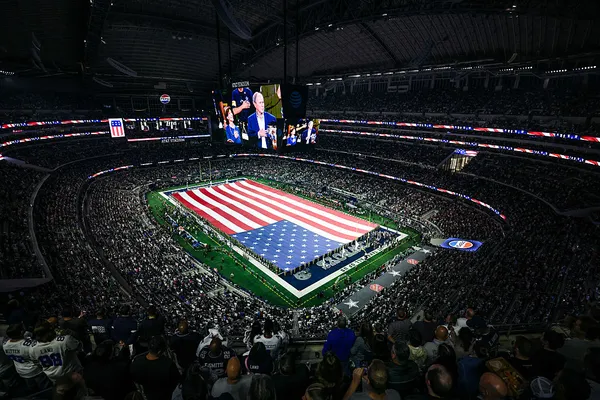 El estadio situado en Texas tiene capacidad para albergar a 80 mil espectadores (Getty Images).