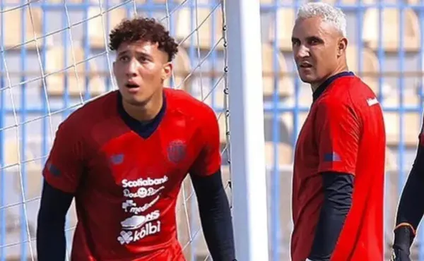 Patrick Sequeira y Keylor Navas - Selección Costa Rica