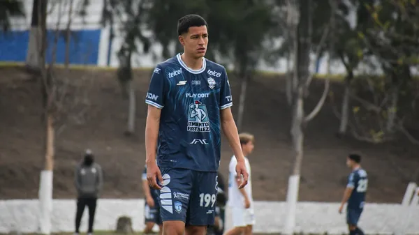 Daniel Méndez, en acción con la categoría Sub-21 de los Tuzos el fin de semana. (