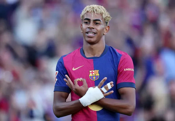 Lamine Yamal está nominado a Mejor Jugador del Año (Getty Images).