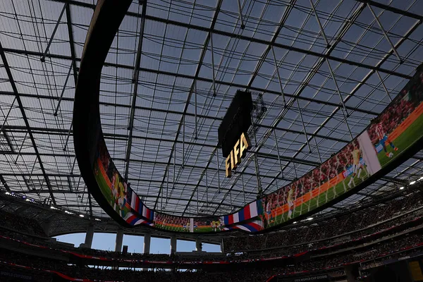 Así lucía el estadio justo antes del comienzo del partido (Getty Images).
