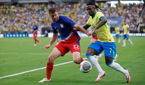 Selección de Brasil vs Estados Unidos 