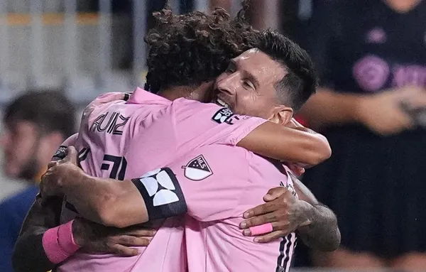 David Ruiz y Lionel Messi - Inter Miami