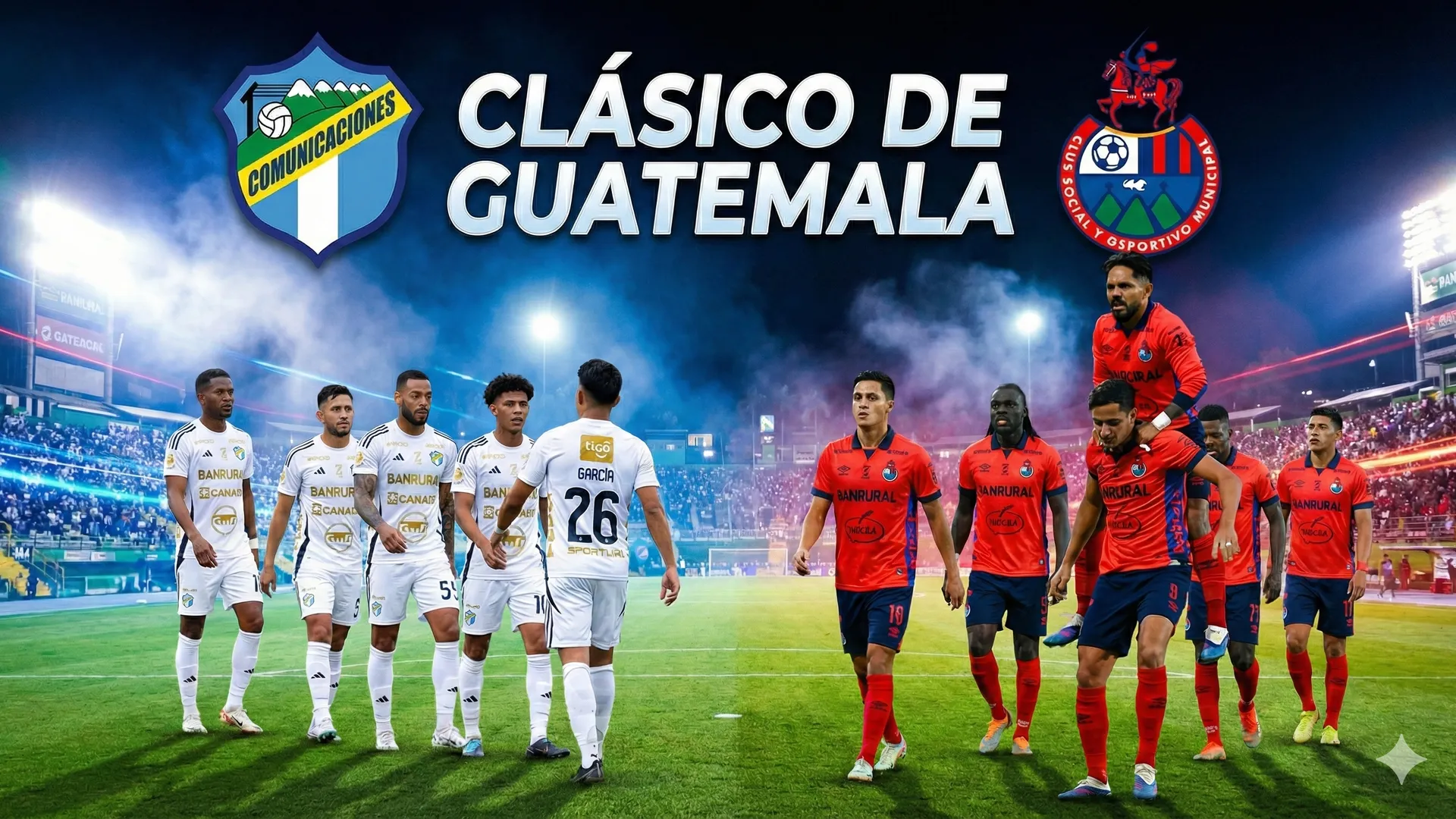 Comunicaciones vs. Municipal: a qué hora juegan y cómo ver el Clásico 336 de Guatemala