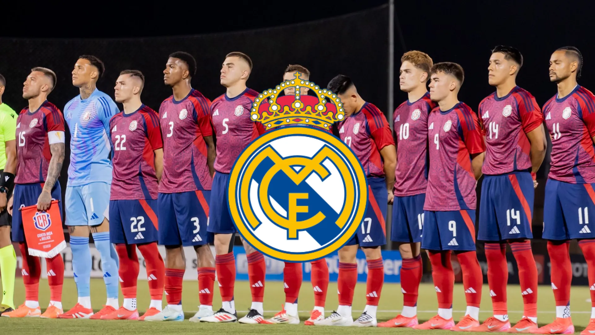 real madrid-costa rica-eliminatorias