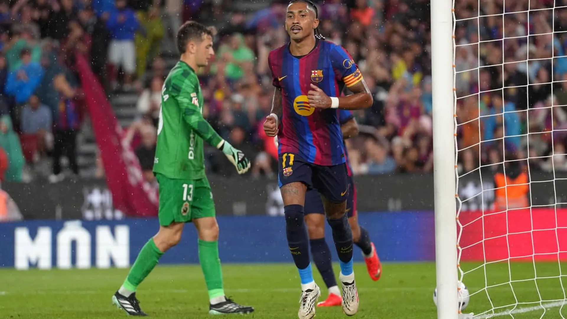 Raphinha marcó 14 goles en sus primeros ocho partidos oficiales de la temporada