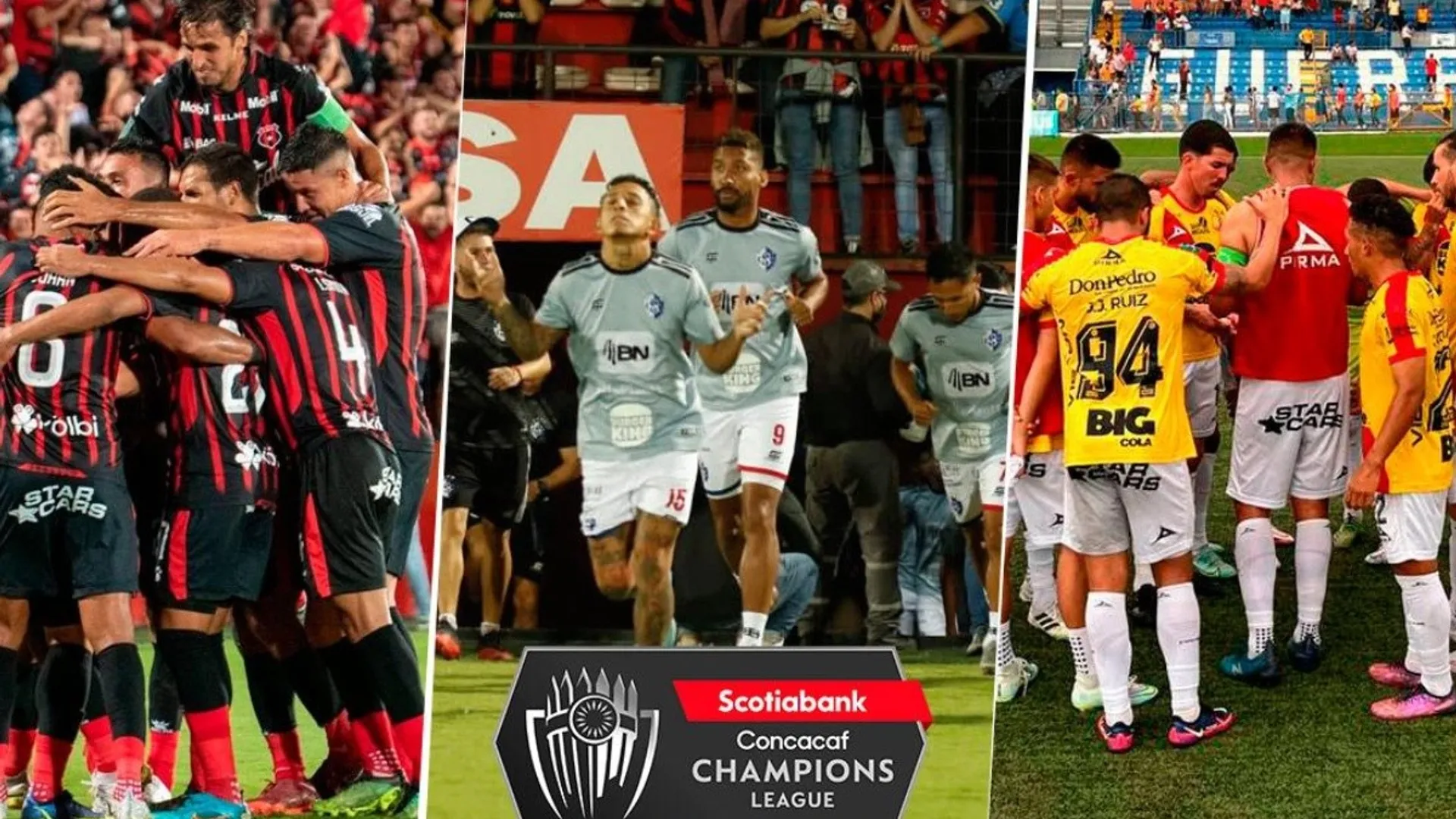 Liga Concacaf 2022: los rivales de los equipos costarricenses