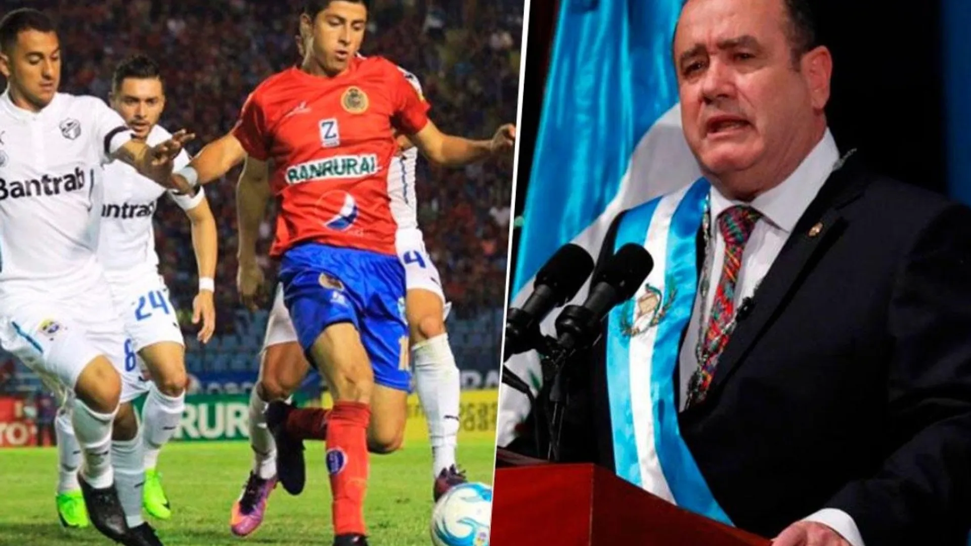 Alejandro Giammattei aseguró que el fútbol regresará: "Ya hay un protocolo"