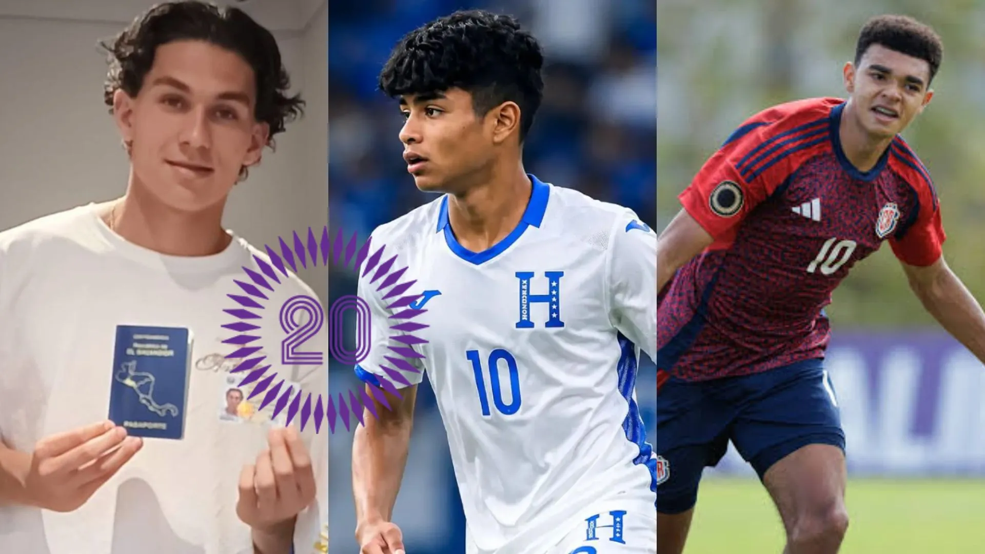 Los futbolistas centroamericanos que juegan en Europa y están en el Campeonato Sub-20 de Concacaf 2026