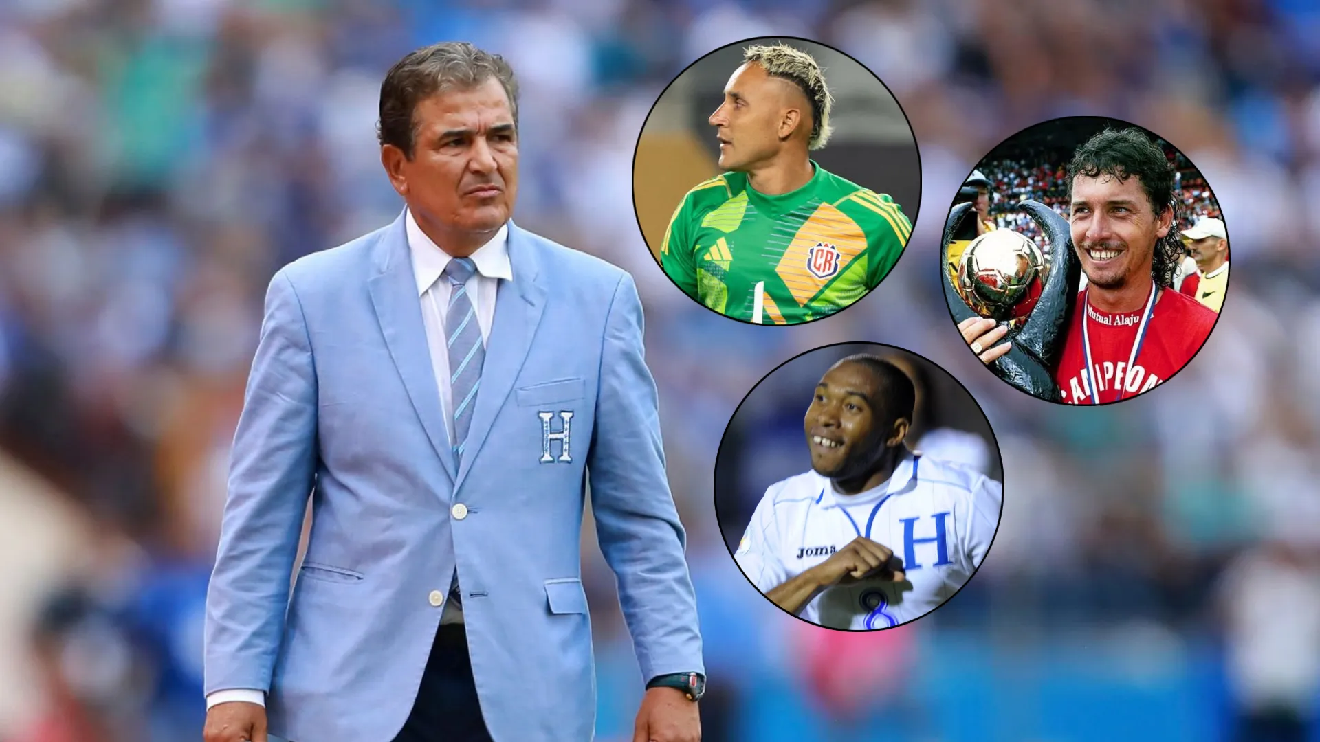 Entre Keylor Navas, Pato López y Wilson Palacios: Jorge Luis Pinto eligió al mejor futbolista centroamericano que dirigió