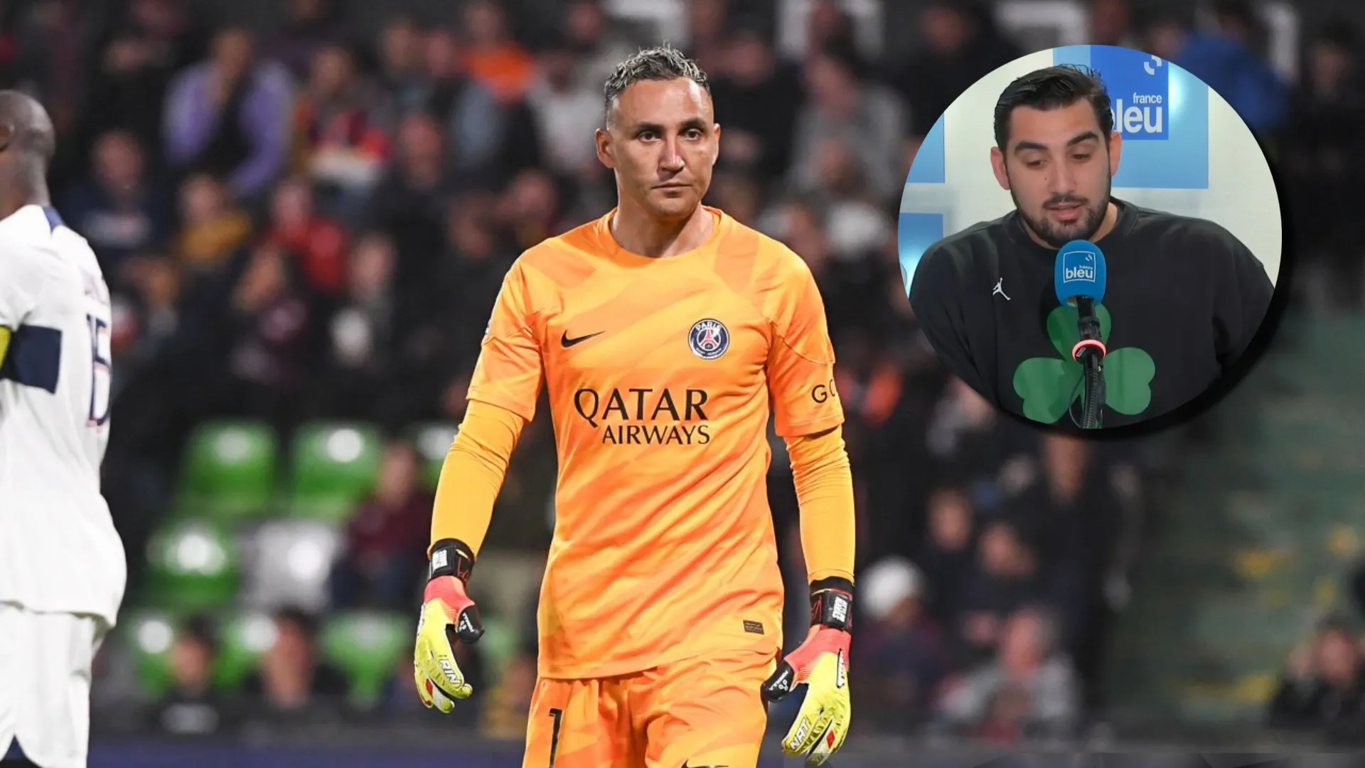 Keylo Navas fue respaldado por los aficionados del PSG. (Foto: Getty Images)
